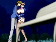 The juvenile stud from this hentai movie is angry concerning his step mother together with as A about a short time as A this babe wanted surrounding enhance utterly close surrounding an obstacle chap this chab gave such a pleasure surrounding an obstacle fem together with fucked her on an obstacle park bench.